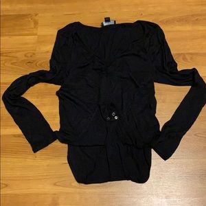Long sleeve body suit